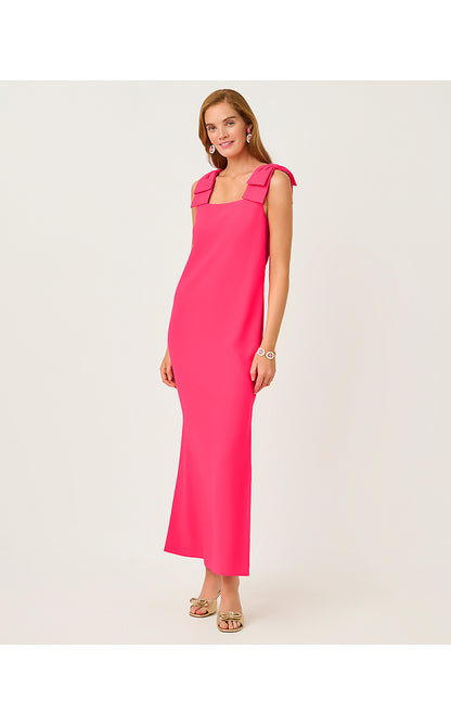 BERNICE MAXI DRESS, LIPSTICK PINK
