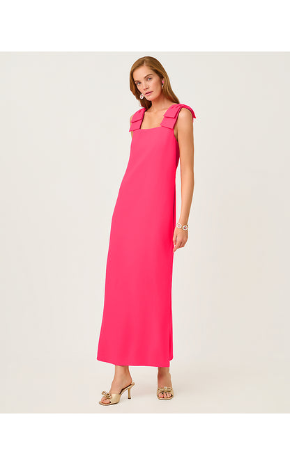 BERNICE MAXI DRESS, LIPSTICK PINK