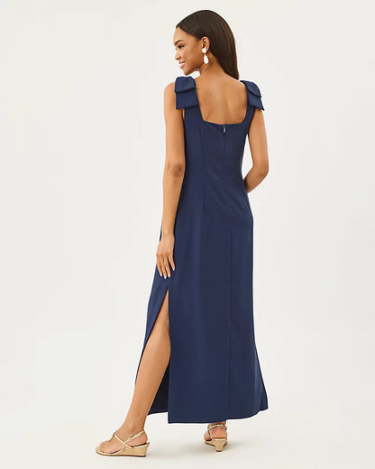 BERNICE MAXI DRESS, LOW TIDE NAVY