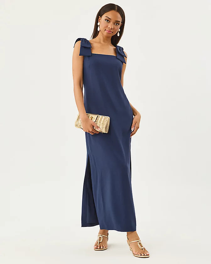 BERNICE MAXI DRESS, LOW TIDE NAVY