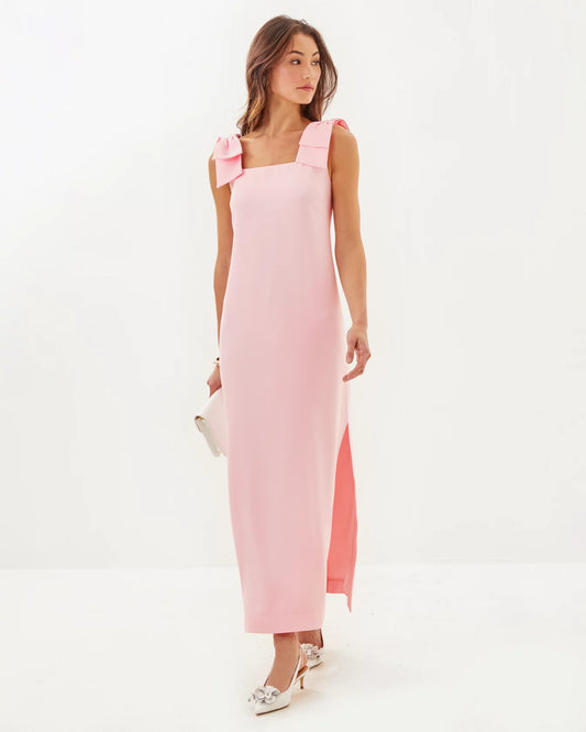 BERNICE MAXI DRESS, PINK MUSE