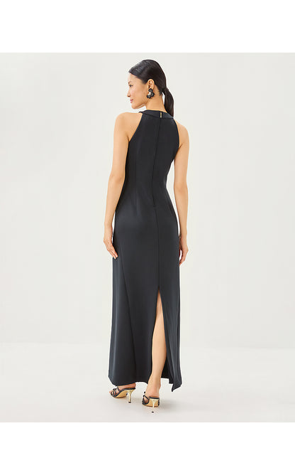 GIANNA MAXI DRESS, NOIR
