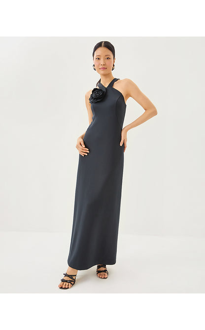 GIANNA MAXI DRESS, NOIR