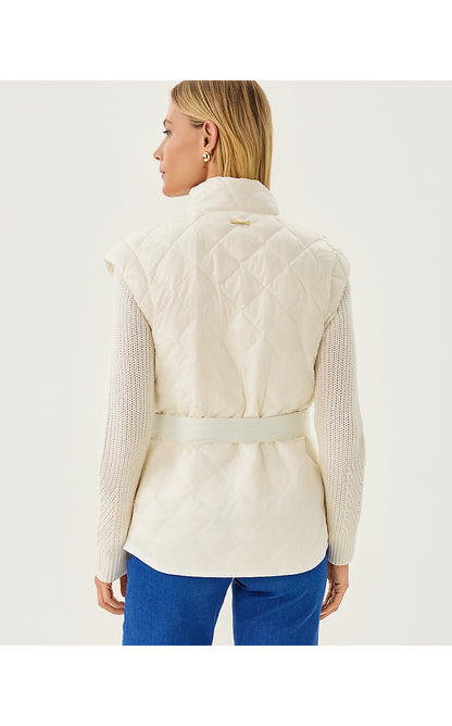 ADENNA VEST, COCONUT