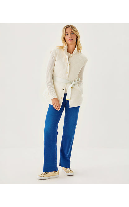 ADENNA VEST, COCONUT