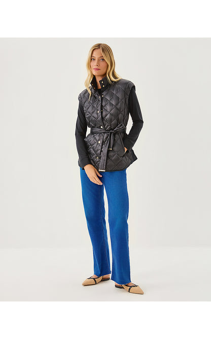 ADENNA VEST, NOIR