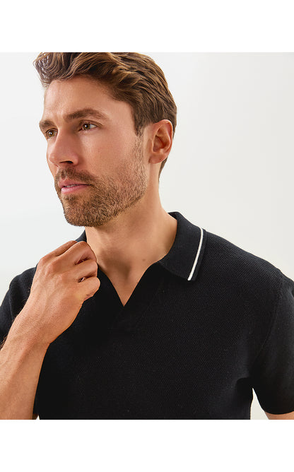 MENS STUFF DEVONN SWEATER, NOIR