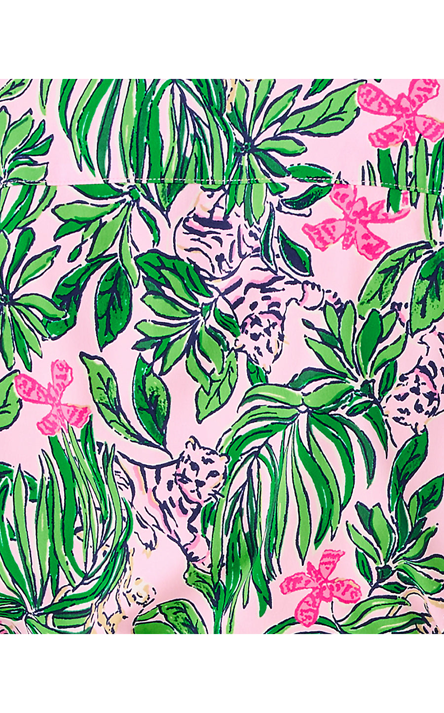 ENSLEY UPF 50+ DRESS, CONCH SHELL PINK ROARING WITH JOY