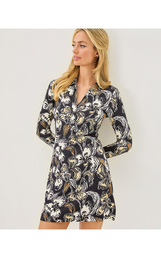 ALALYNN LONG SLEEVE ROMPER, ONYX IRISISTABLE