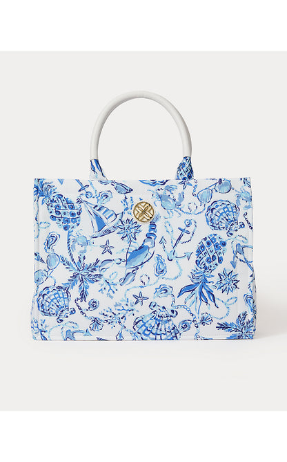 ADAIR TOTE, RESORT WHITE BAREFOOT BEACHCOMBERS