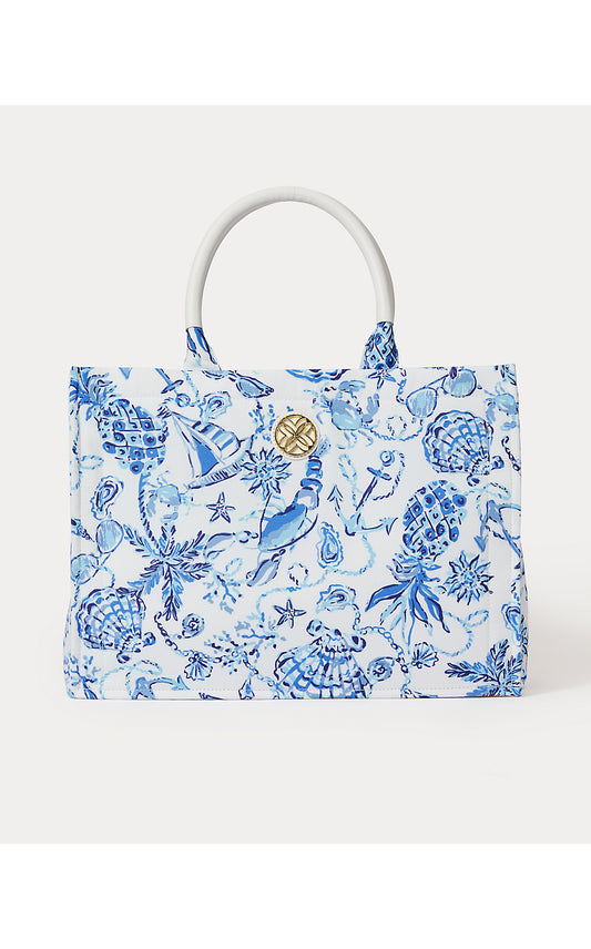 ADAIR TOTE, RESORT WHITE BAREFOOT BEACHCOMBERS