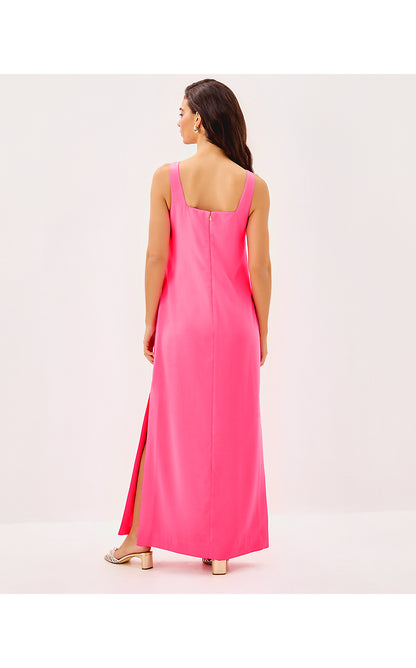 BRIA MAXI DRESS, SUNKISSED PINK
