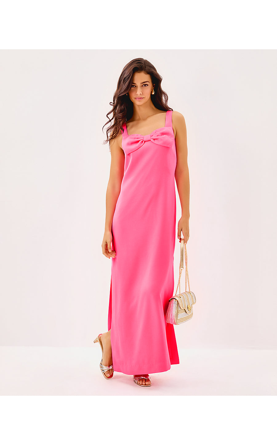 BRIA MAXI DRESS, SUNKISSED PINK