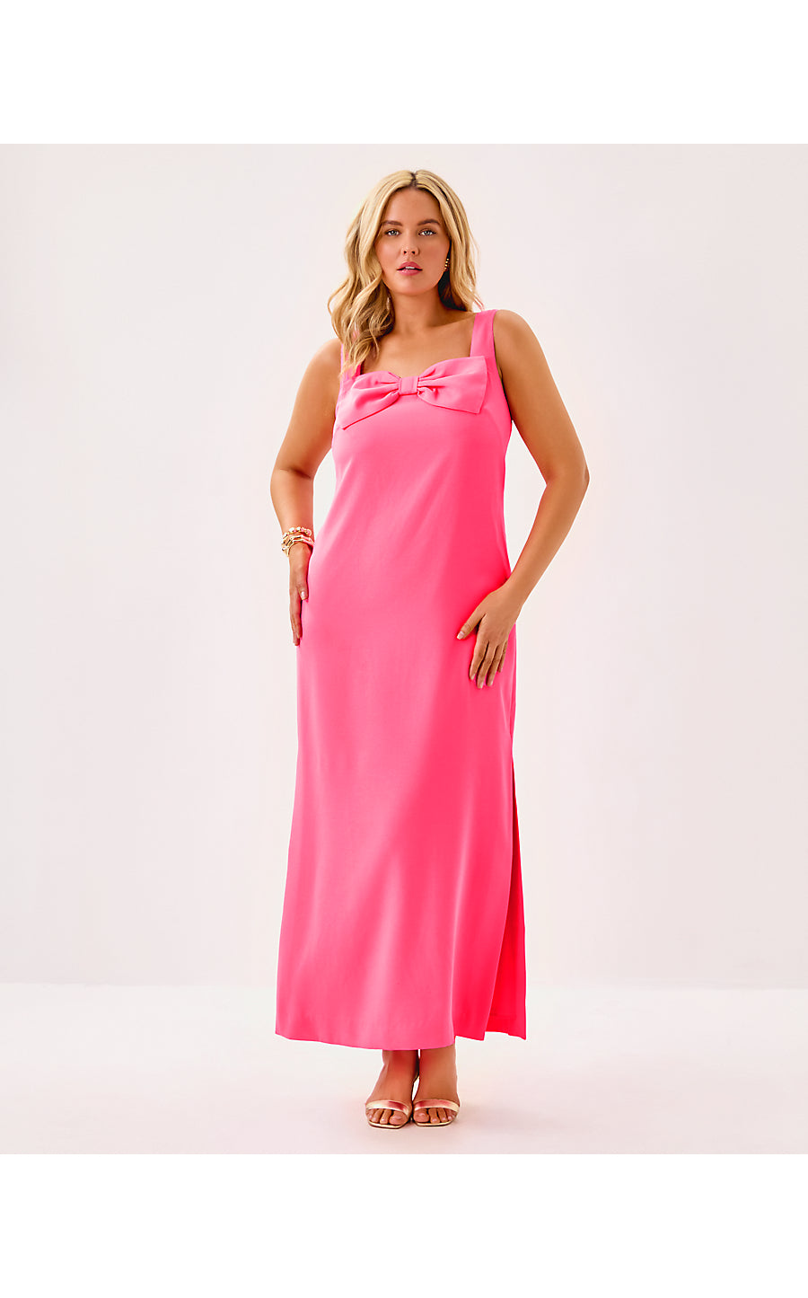BRIA MAXI DRESS, SUNKISSED PINK