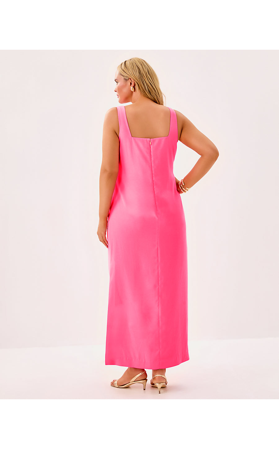 BRIA MAXI DRESS, SUNKISSED PINK