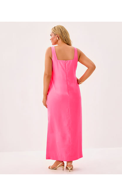 BRIA MAXI DRESS, SUNKISSED PINK