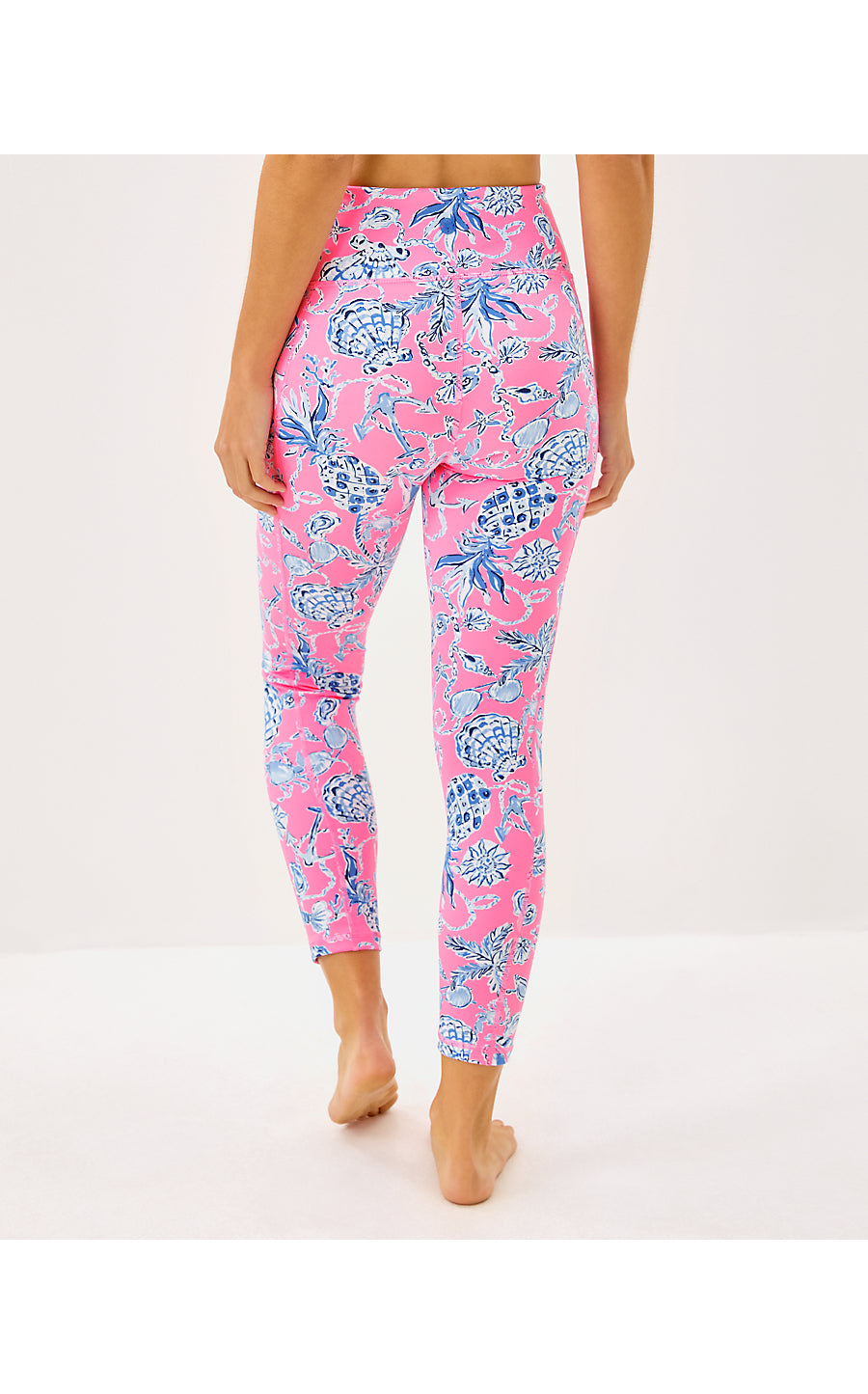 WEEKENDER HIGH RISE MIDI, ROUSSEAU PINK BAREFOOT BEACHCOMBERS