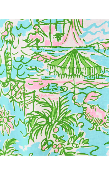KYLEIGH MAXI DRESS, FRESH WATER BLUE SUNBATHERS BLISS