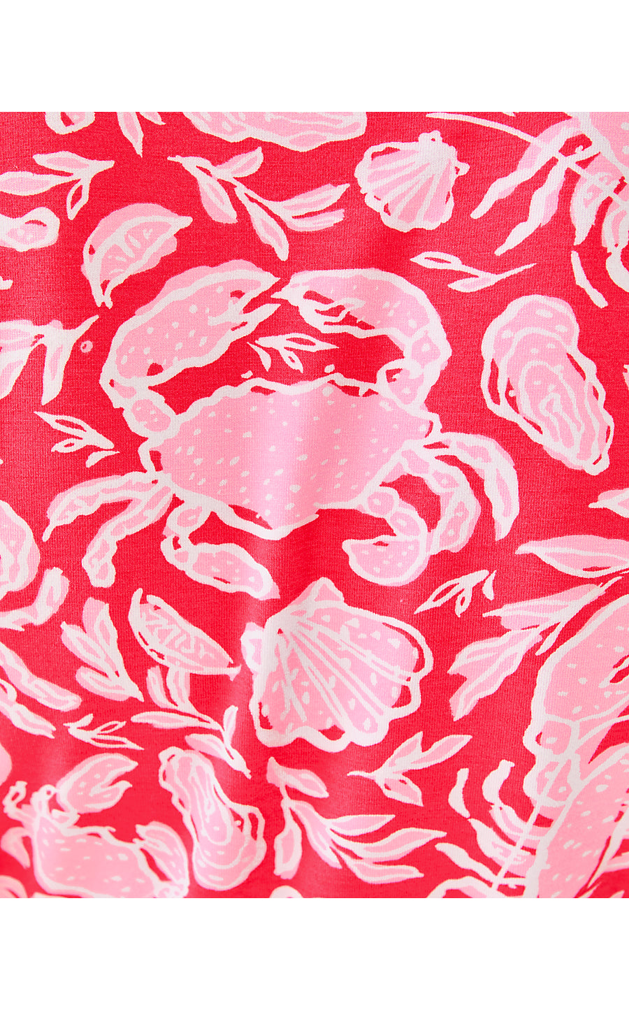IBBY SKIRTED ROMPER, CANE CORAL CRAB COLLAB ENGINEERED ROMPER