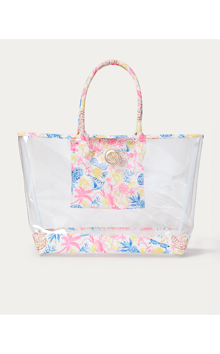 GWP BEACH TOTE, MULTI BAREFOOT BEACHCOMBER ACCESSORIES SMALL