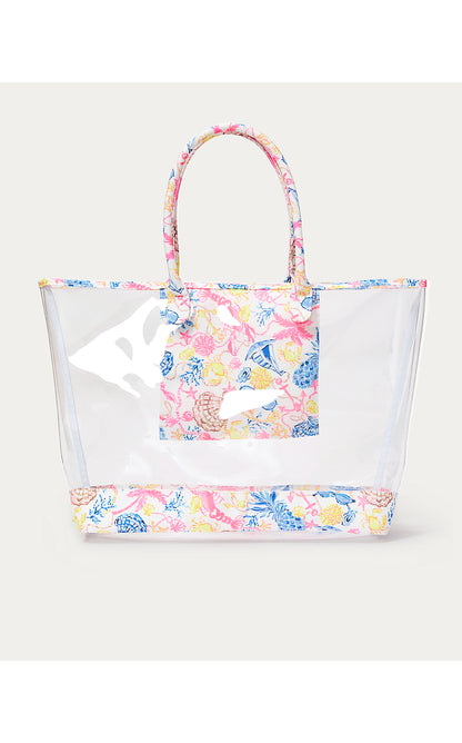 GWP BEACH TOTE, MULTI BAREFOOT BEACHCOMBER ACCESSORIES SMALL