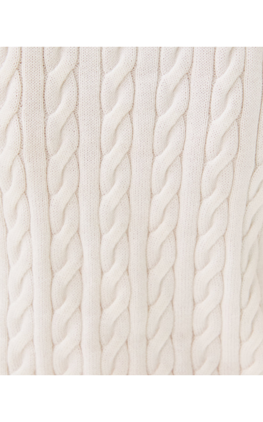 MINI SUZETTE SWEATER TANK, RESORT WHITE
