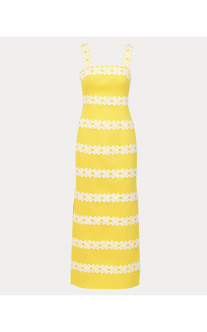 DAVIS MAXI DRESS, ESTELLE YELLOW