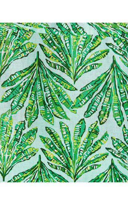 SEA VIEW BUTTON DOWN, KITTS GREEN SHADY BABE