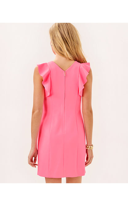 MARITZA DRESS, ROUSSEAU PINK