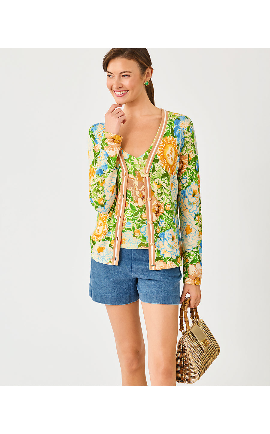 POLLYANNE CARDIGAN, RUTABAGA SYMPEONY