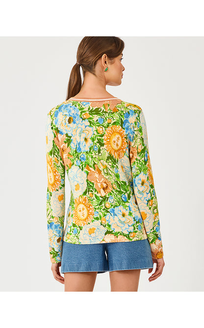 POLLYANNE CARDIGAN, RUTABAGA SYMPEONY