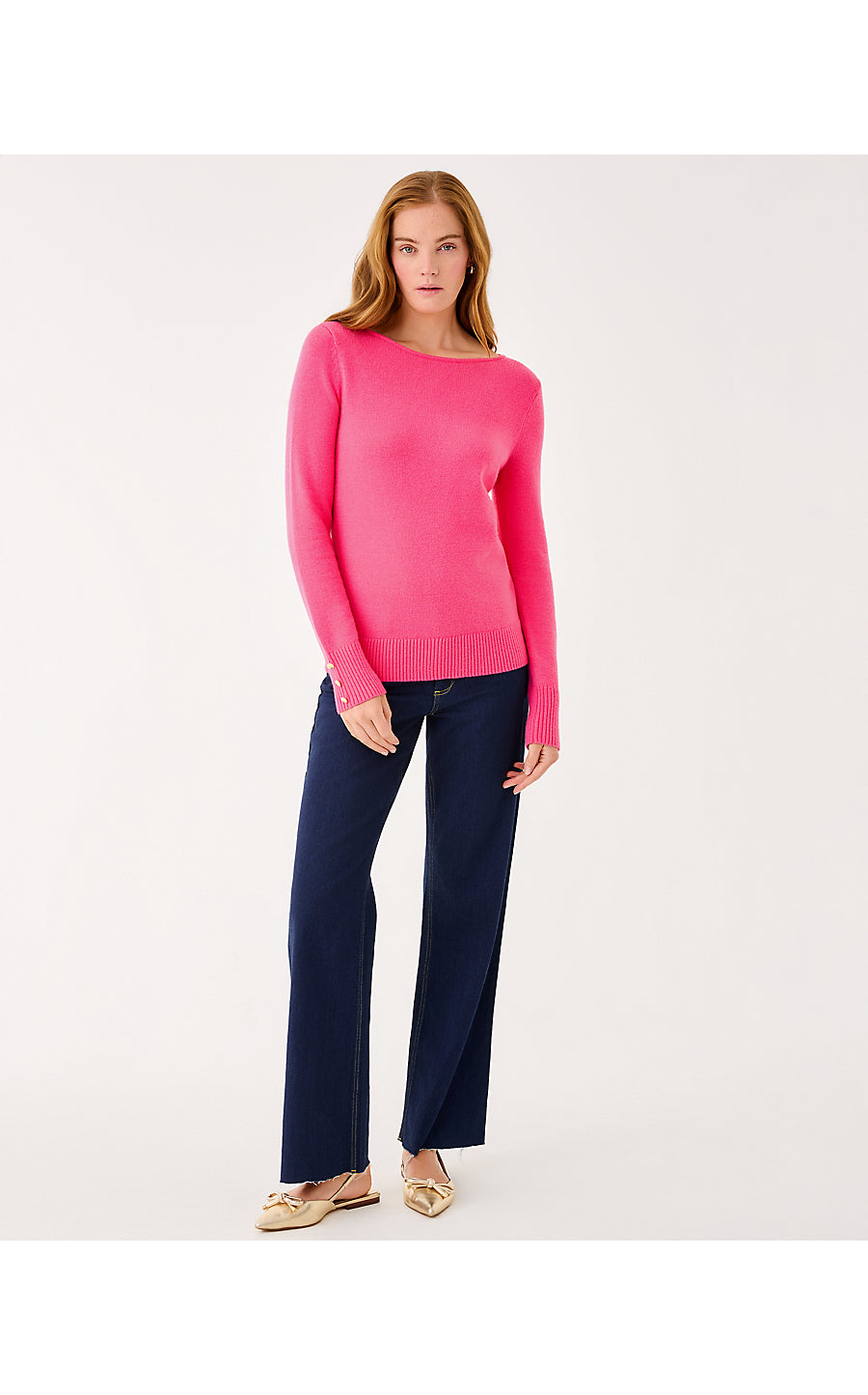 LOLA SWEATER, SUN SHELL PINK