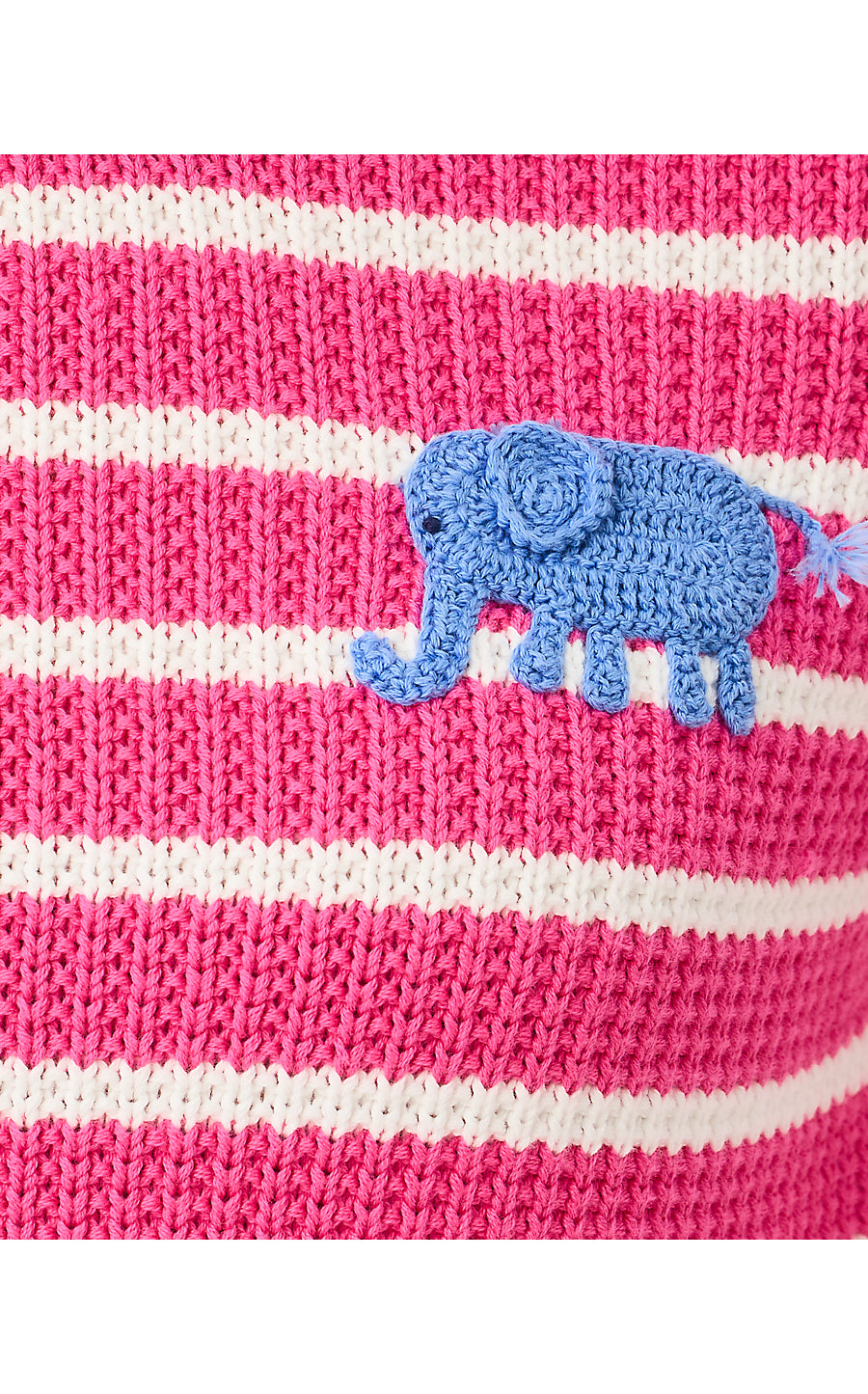 JOVIENNE SWEATER, PINK ASTER SHINE BRIGHT STRIPE