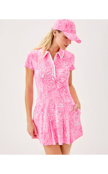 JESSAMY DRESS UPF 50+, CONCH SHELL PINK PENNYS PLAYGROUND