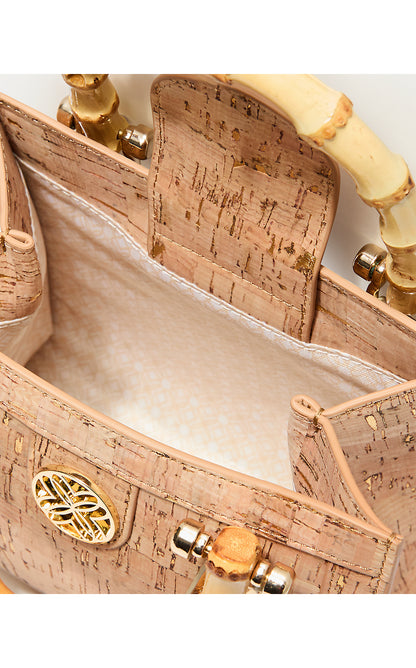 MARI CORK MINI BAG, NATURAL
