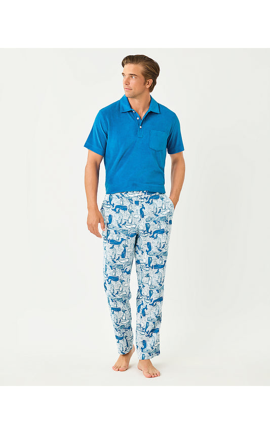 MENS STUFF THEO PANT, NASSAU BLUE THAR SHE BLOWS