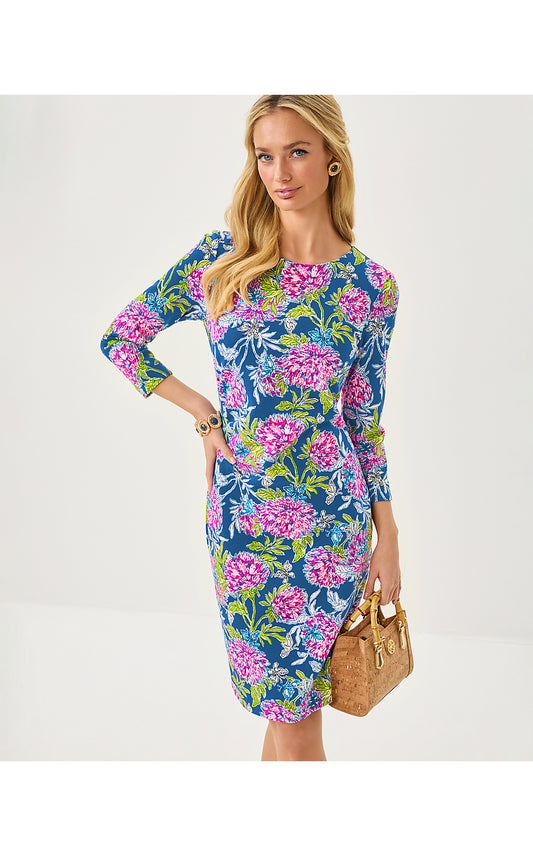 KYRIE DRESS, MULTI DAHLIA LICIOUS