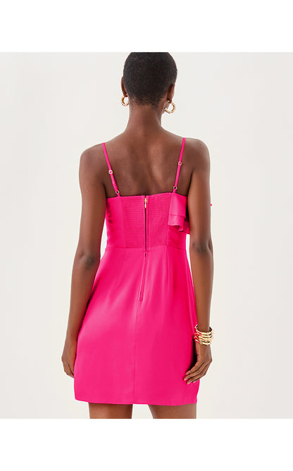 DELILA DRESS, PARIGI PINK