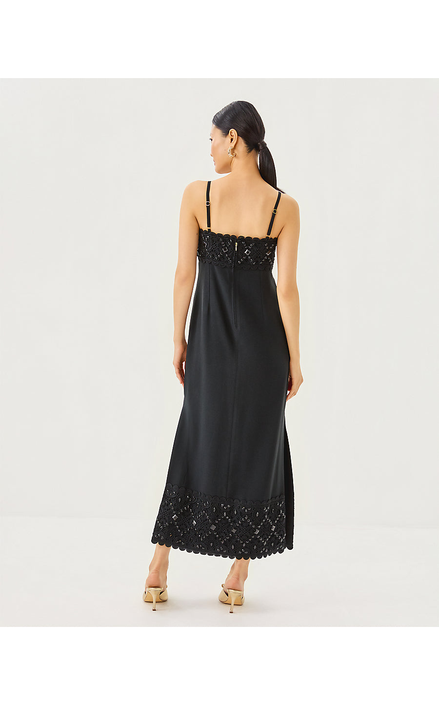 VENA MAXI DRESS, NOIR
