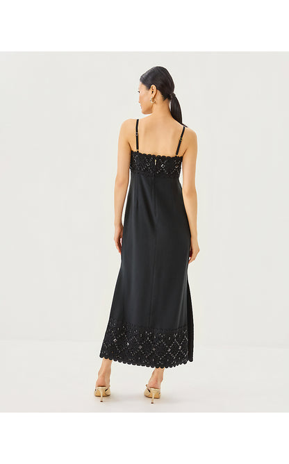 VENA MAXI DRESS, NOIR