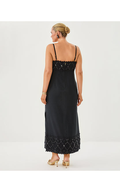 VENA MAXI DRESS, NOIR