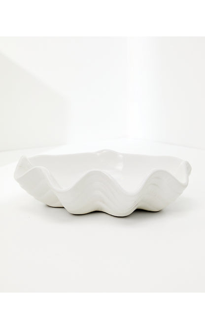 Ceramic Serving Bowl, Resort White (Shell)