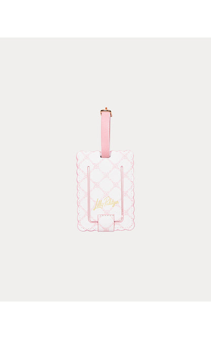 Scalloped Luggage Tag, Lilly Garden Home