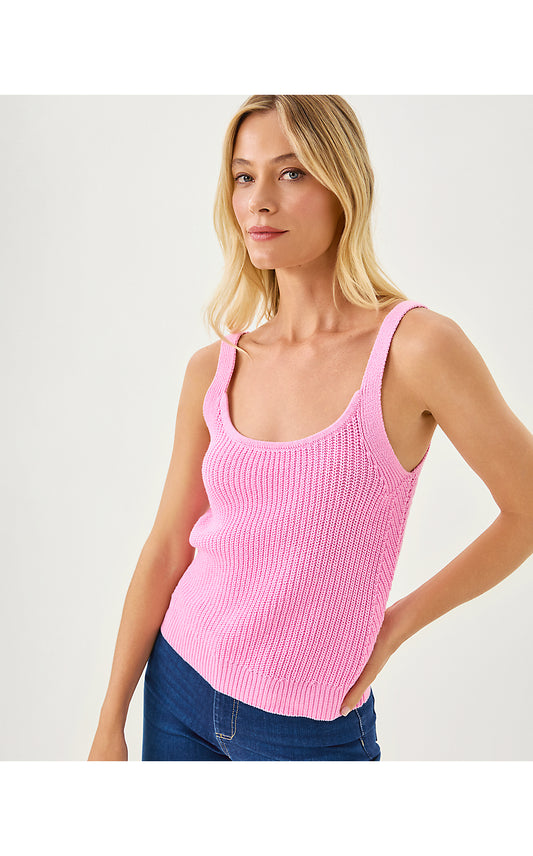 BRISTOW SWEATER TANK, PINK BLISS