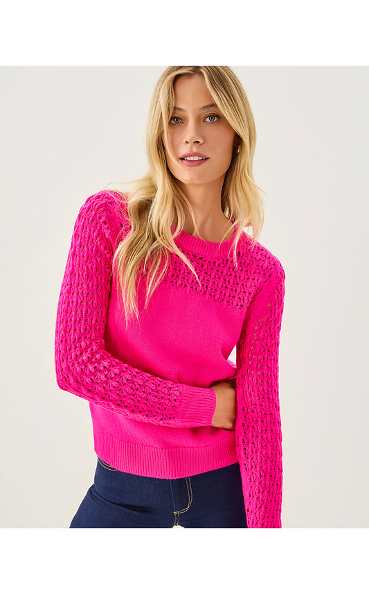 DAISA SWEATER, PARIGI PINK