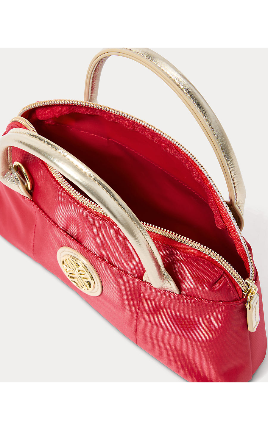 KERRINGTON TOP HANDLE MINI HANDBAG, CRANBERRY RED