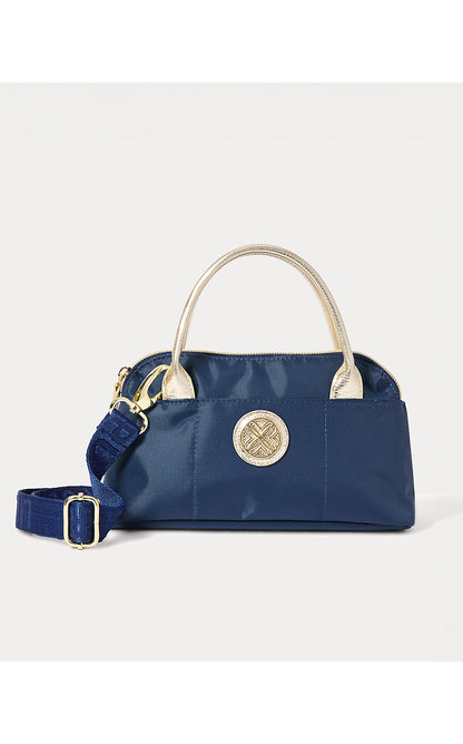 KERRINGTON TOP HANDLE MINI HANDBAG, LOW TIDE NAVY