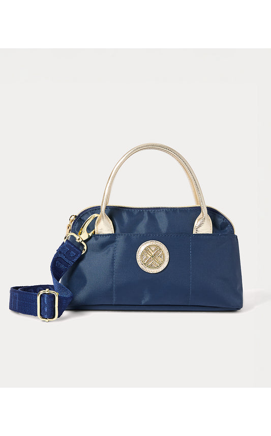 KERRINGTON TOP HANDLE MINI HANDBAG, LOW TIDE NAVY