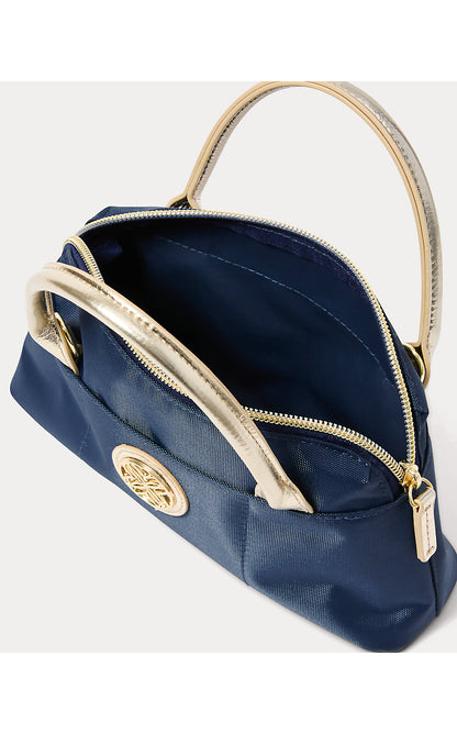 KERRINGTON TOP HANDLE MINI HANDBAG, LOW TIDE NAVY