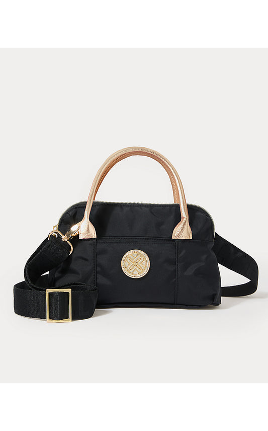 KERRINGTON TOP HANDLE MINI BAG, NOIR